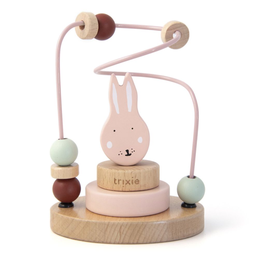 Wooden beads maze-Mrs. Rabbit / trixie baby