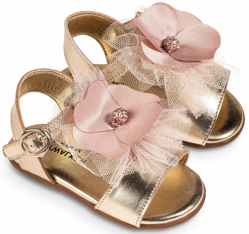 Παπούτσι Pri2630 gold-pink/Babywalker